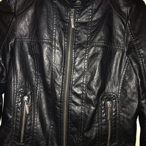 J2 black leather jacket - Picture 8 of 8
